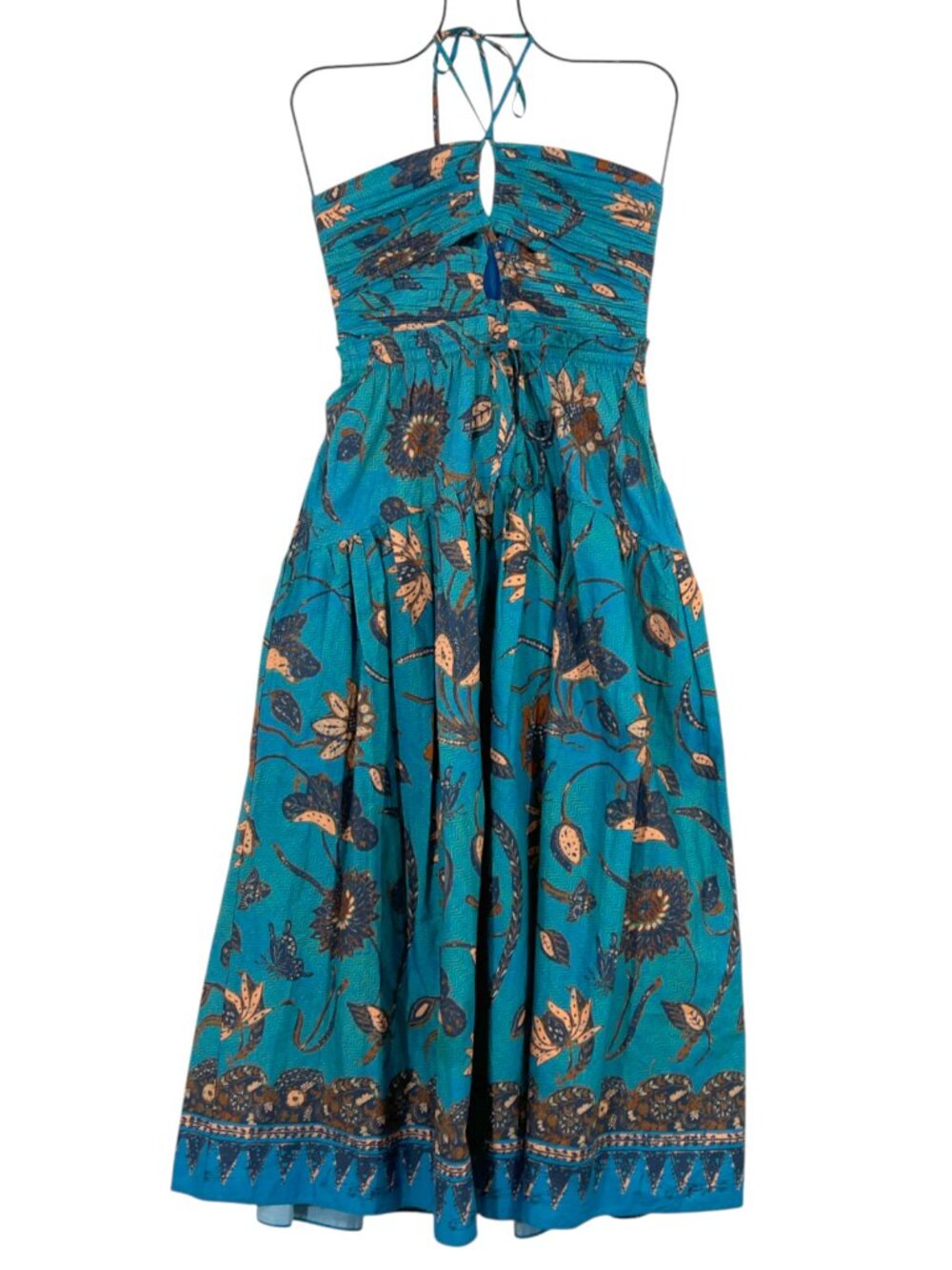Ulla Johnson Ella Dress in Lagoon Size 00 Pre-Loved
